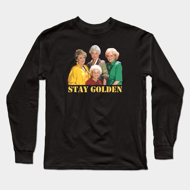 golden girls Long Sleeve T-Shirt by Verge of Puberty